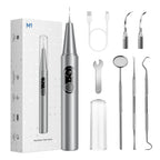 Visual Electric Ultrasonic Dental Cleaner - 5 Modes Safe Home Teeth Cleaner for Hard Stain Removal Teeth Whitening Oral Care