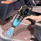 TINSOL Wireless Vacuum Cleaner Dual Use for Home and Car High Power Home Appliance With display Screen Carpet Sofa Car Cleaner