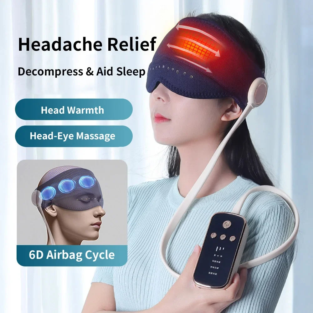 Airbag Pressure Head & Eye Massager