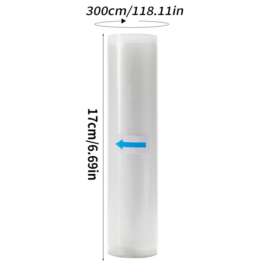 Vacuum Sealer Bags Rolls for Food Commercial Grade BPA Free Puncture Prevention Great for Sous Vide Cooking