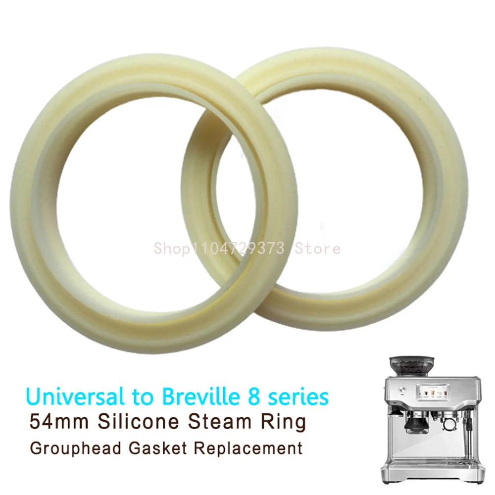 Gasket Coffee Machine Home Steam Ring Durable 54mm Replacement Part Silicone Seal Compatible For Breville 8 Series Sage machine