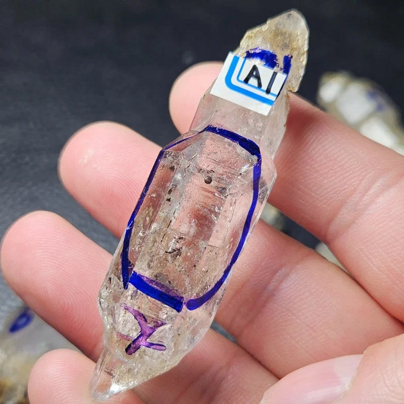 AAA+Witchcraft Herkimer Diamond Of Ore The Chakras Energy Stone Natural Crystals Heal Room Decor