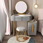 Vanity Makeup Desk Dressing Vanity Makeup Desk Organizers Mirror Storage Dressers Bedroom Multifunctional Schminktisch Furniture