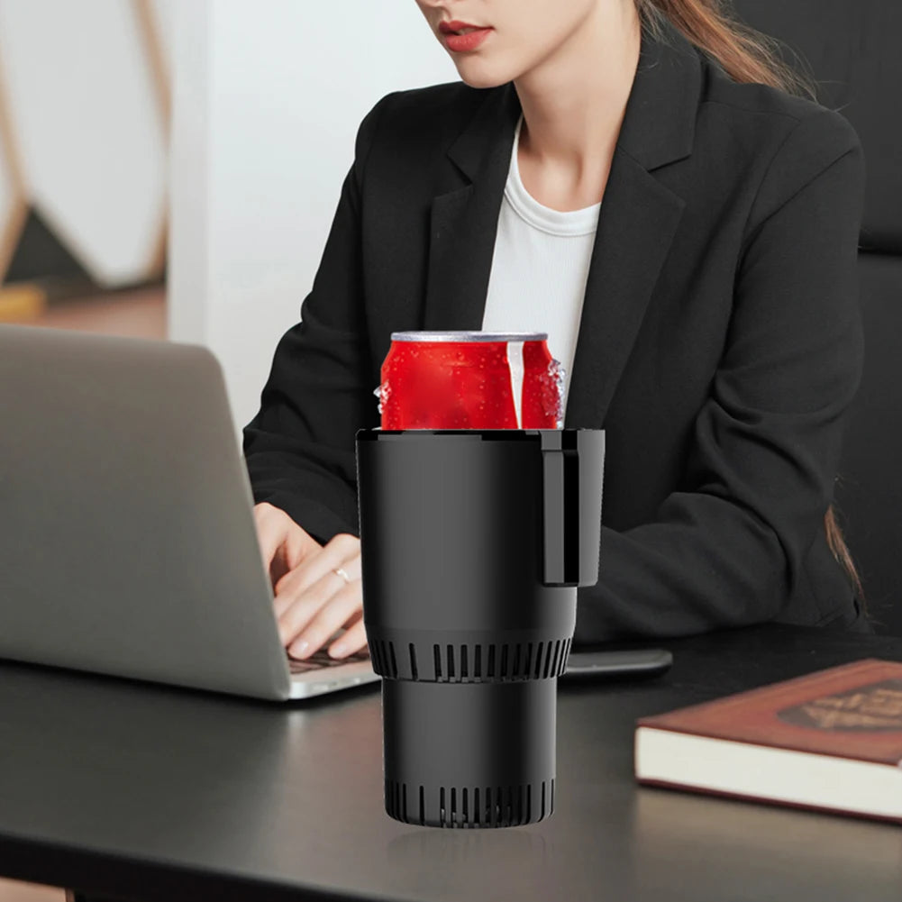 2 In 1 Auto Refrigerator Cooling and Heating Cup 12V 36W Smart Car Mug