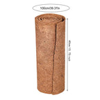 Plant Fiber Roll Reptile Carpet Mat Reptile Bedding Supplies Insulation Flowerpot Basket Coconut Coir Liner Sheet