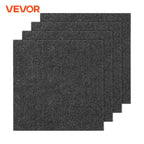 VEVOR Carpet Tiles Peel & Stick Self Adhesive Carpet Floor Tile Soft Padded Carpet Tiles for Bedroom Living Room Indoor Outdoor