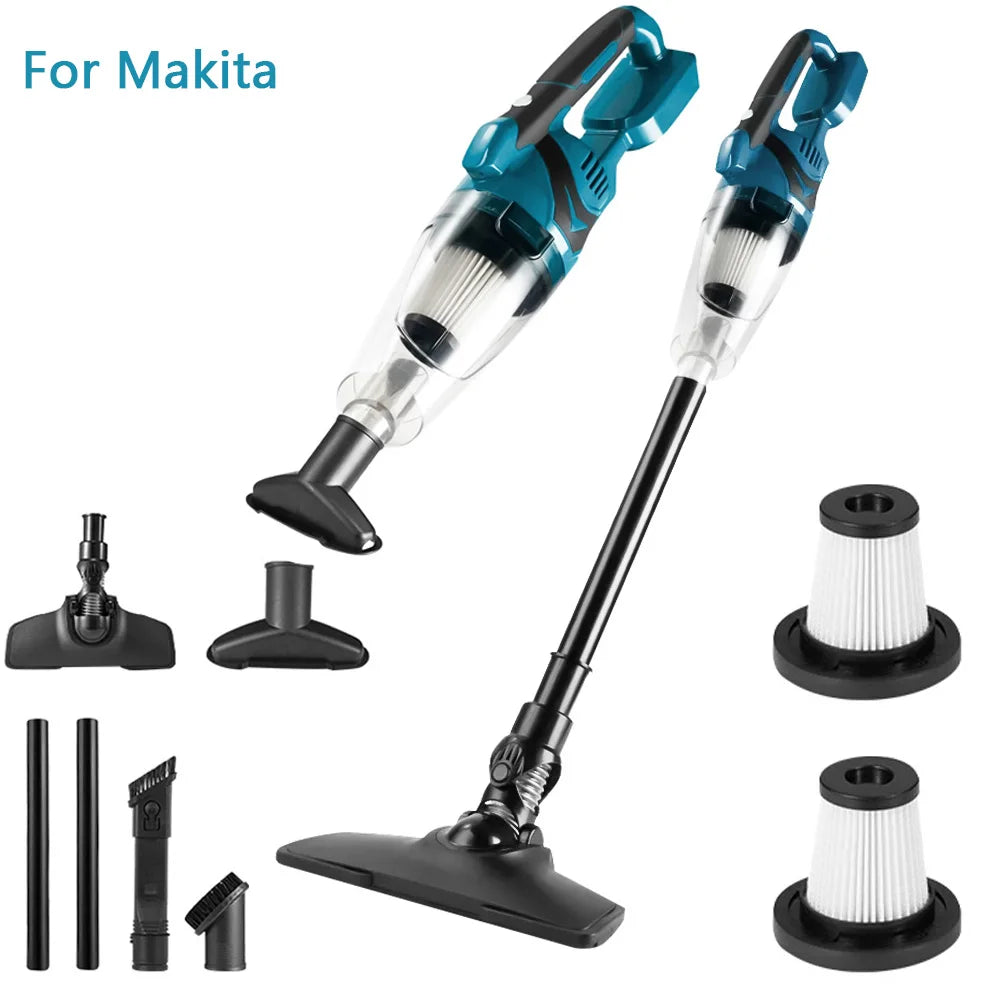 Electric Vacuum Cleaner 10000PA Cordless Handheld Home Car Dual Use for Home Pet Hair Cleaning Power Tool For Makita 18V Battery
