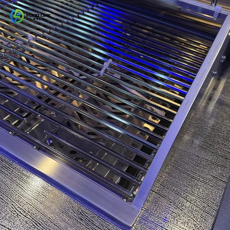 Customized Modular Outdoor Kitchen Cabinet Multifunctional BBQ Island For Villa Courtyard Hotel Outdoor Area