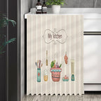 INS Kitchen Cabinet Curtain Self-Adhesive Half-curtains Cupboard Wardrobe Cover DustProof Short Curtains Home Decor Cortinas 커튼