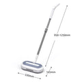 Wireless Electric Floor Mop 2000mAh Battery Spray Mill Mop Rotating Electric Flooring Wiper Water Mop Cleaner With LED Lighting
