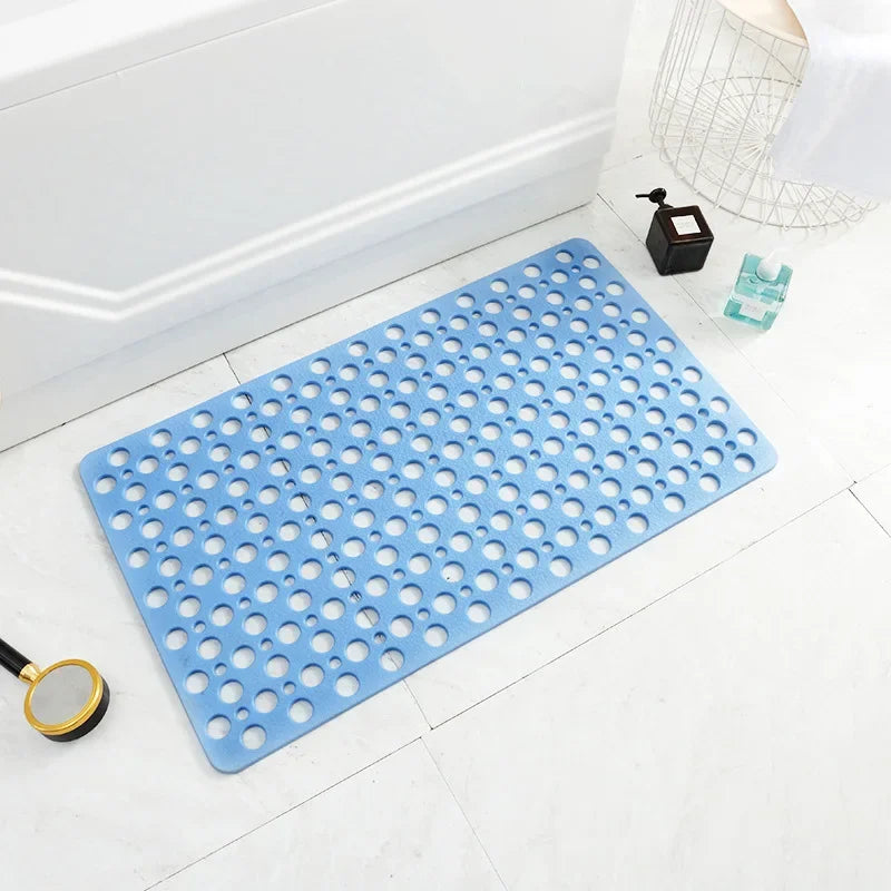 Shower Bath Mat Environmental Protection Tasteless TPE Toilet Household Bathtub Bathroom Hollow Hydrophobic Thicken AntiSlip Pad