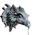 LED Dinosaur Hanging Lamp Lantern Industrial Style Resin Dragon Head Crafts Pendent Lamp Halloween Decoration Wall Decoration