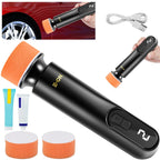 Cordless Car Polishing Machine 12000rpm USB Rechargeable Electric Car Buffer with 3 Speeds Portable Electric Scratch Repair Too