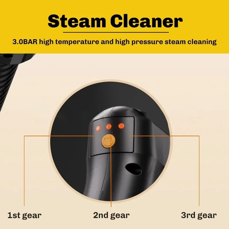 2500W Handheld Steam Cleaner High Pressure Air Conditioner Cleaning Machine Kitchen Hood Car Home Appliance Steam Cleaner 220V