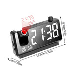 Ceiling Projection Clock Wireless Clocks Projection On Ceiling Wall 180 Degree Rotatable Digital Clock Projector Modern Desk