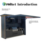 Customized Design Modern Outdoor Kitchen With Bbq Grill Farmhouse Courtyard Gathering Party