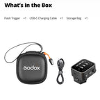 Godox X3 X3-C X3-N X3-S X3-F X3-O 2.4G Wireless Flash Trigger TTL HSS Transmitter with OLED Touchscreen for Canon Nikon Sony etc