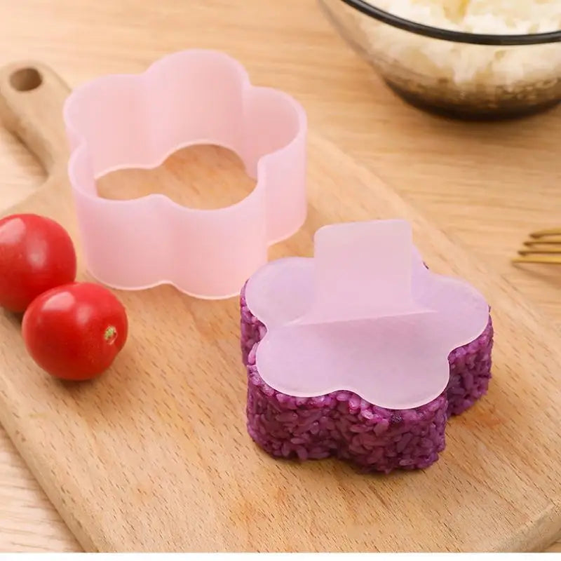 Non-Stick Kitchen Tools, Rice Press Device, Mold, Bento Accessories, Onigiri Rice-Ball Sushi Maker Form, Sushi Making Kit
