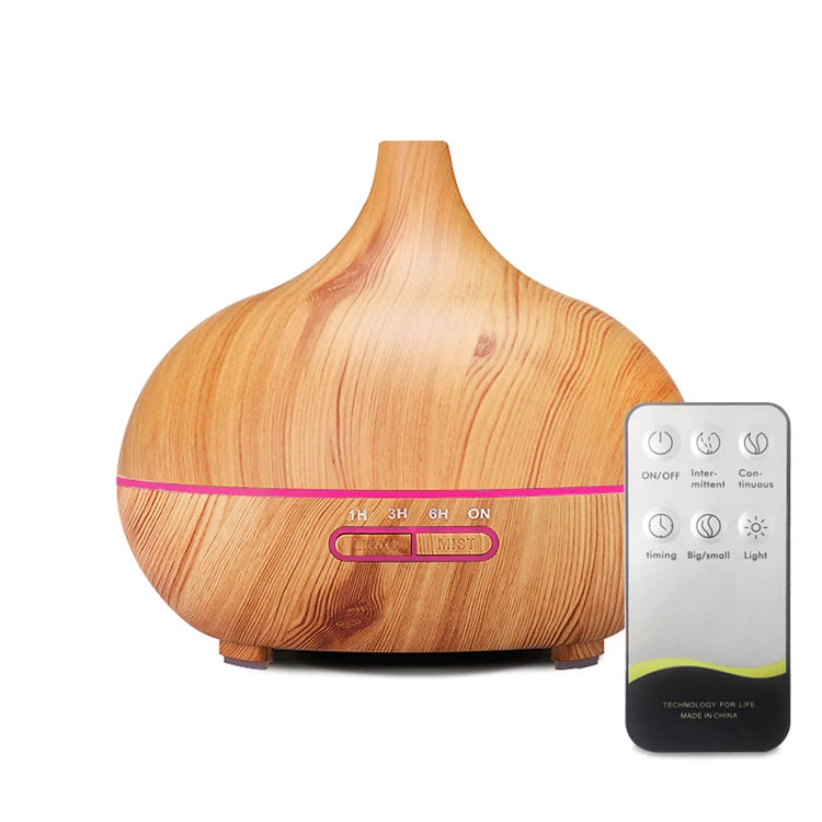 Ultrasonic Cool Mist Onion Humidifier Remote Control Oil Diffuser Colo