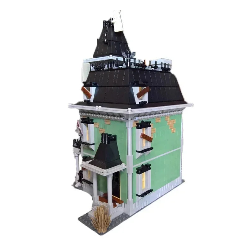 IN stock Monster Fighter Movie Series Ghost House DIY10228 Birthday Christmas Gift for Children