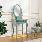 FG11American dresser retro Mediterranean style end of bed with mirror beauty table and chairs European style