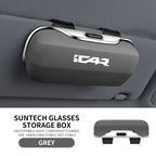 Chery Icar 03 V23 03t Jaecoo 6 Ik122t 2025 Accessories Car Visor Sunglasses Car Glasses Case Glasses Holder Clip Box