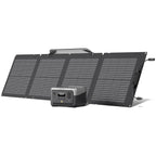 ECOFLOW Portable Power Station RIVER 2, 243Wh LiFePO4 Battery/ 1 Hour Fast Charging, 2 Up to 600W AC Outlets, Solar Generator