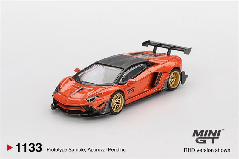 [PreSale] MINI GT 1:64 Skyline Shelby GT500 Delta HF Supra A80 TopSecret GT-300 Aventador Countach 25th Diecast Model Car