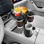 Car Cup Holder Expander 360° Rotating Beverage Coffee Holder Phones Stand Multi Functional Durable and Stable Car Cup Holder