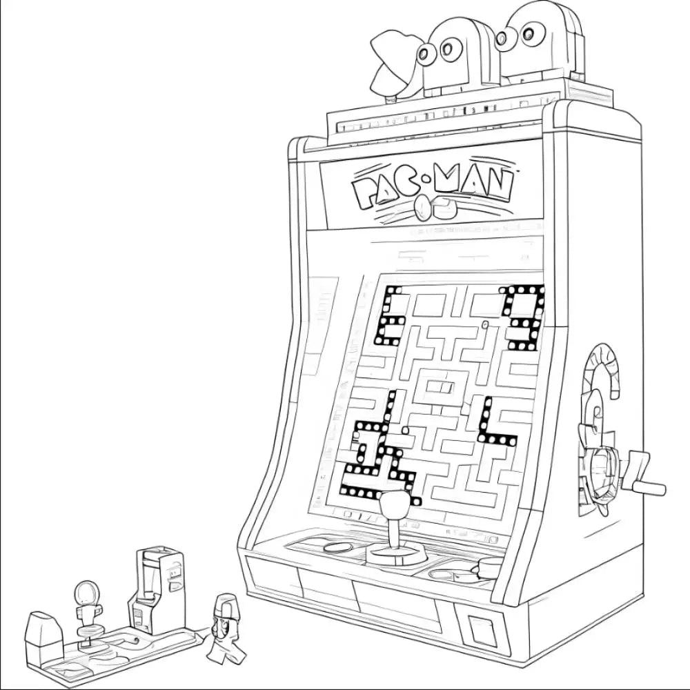 Creative Arcade Gaming Console Building Set - Holiday Party Gift