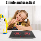 Home Kids Play Kitchen Appliance Realistic Induction Stove With Sound Light Pretend Play Kitchen Toy For Toddler Operated Models