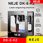 [Beginner-friendly] NEJE DK-8-KZ Mini Laser Engraving Machine 38x38mm Portable Desktop Engraving Machine for Wood/Leather/PVC