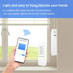 Built-in WiFi Smart DIY Motorized Chain curtain motor （plug-in model），APP/voice/remote timer settings (without gateway）