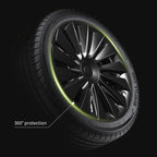 4PCS for Model Y2020-2024 Vehicle Full Coverage New Blade Wheel Cover Cap 19 Inches Hubcaps Automobile Accessories for Tesla