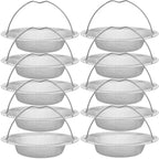 1/20pcs Kitchen Sink Strainer With Handle & Stopper Replacement Drain Basket Stainless Steel Mesh Filter Waste Hole