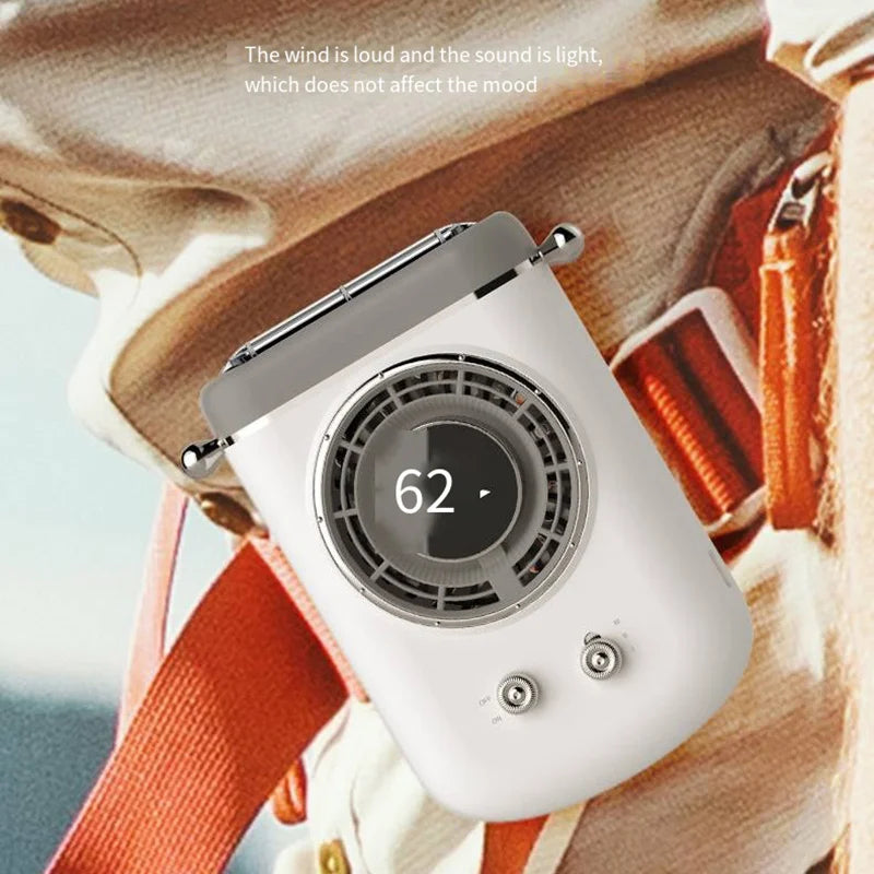 Xiaomi Neck Hanging Fan Portable Cooling Air Conditioner Lazy Fan Sile