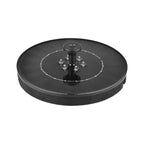 Solar Fountain Pump Floating Solar Panel Bird Baths Water Fountain with 4 Nozzles For Garden Outdoor Water Pool Pond Decor