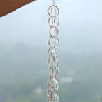 Lotus/Bird Rain Chain Garden Decoration Hanging Rain Catcher Chain Gardening Gutters Downspouts Rain Chain Outdoor Decors