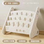 Eco-friendly  Children's Bookshelf Home Bedroom Children's Picture Books Toy Storage Cabinet Snacks Sundries Organizer Rack