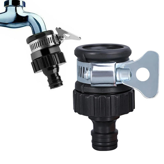 Universal Garden Water Faucet Hose Connector  Quick Connect Lawn Water Tube Washing Machine for Faucet Diameter Below 20mm