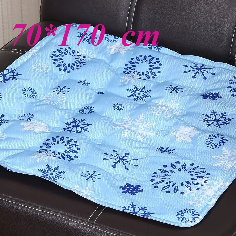 Soft ice mattress, multifunctional home cushion for student dormitories, no need to inject water, cool and reduce temperature