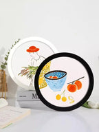 Simple circular photo frame 6 inches, 7, 8, 10, 12 inches, hanging wall picture frame, without painting core