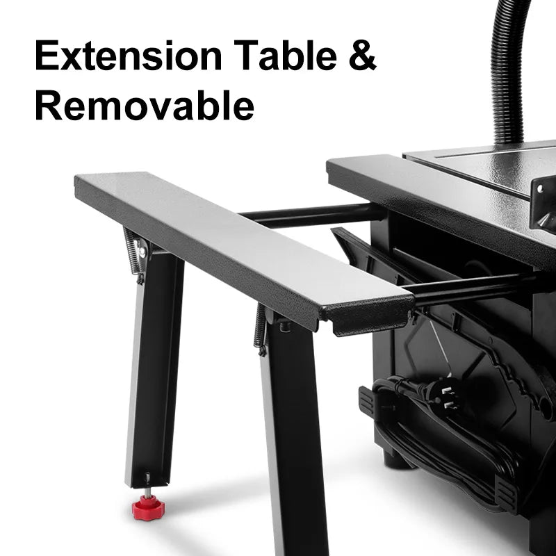 HASPOWER 8 Inch Woodworking Table Saw Portable  Wood Cutting Machine