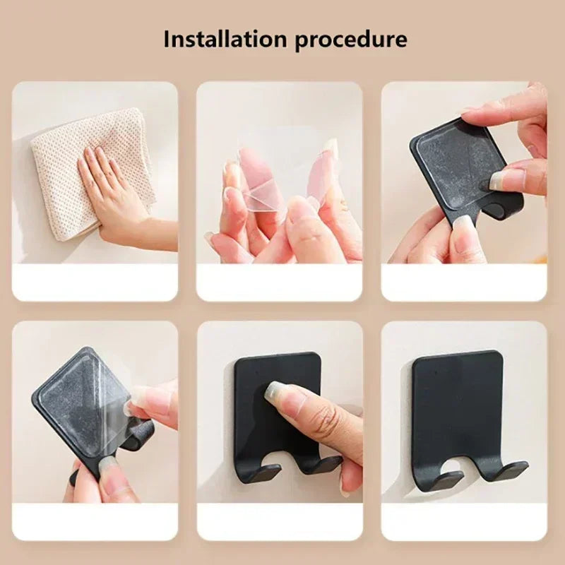 Shaving Razor Holder multi-function Men Shaving Shaver Storage Hook Wall Shelf Razor Rack Bathroom Kitchen Accessories Hooks