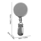 Kitchen Towel Clip Retractable Metal Non-slip Multifunction Adhesive Wall Mount Dishwasher Towel Clip for Smooth Walls Home