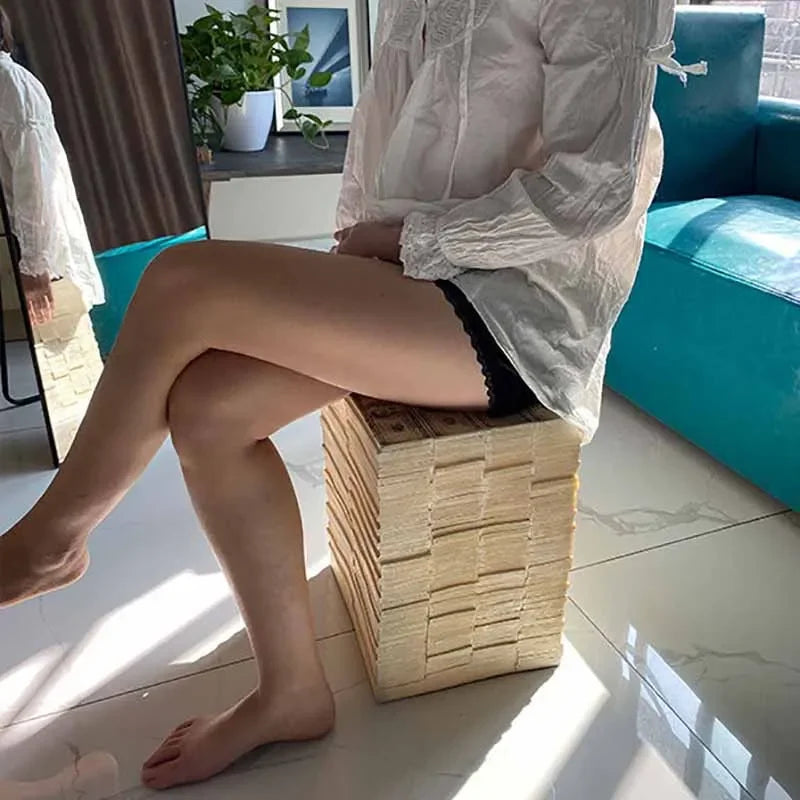 Dollar Coffee Tables for Living Room Ottoman Sofa Bed Side Table Mobile Stool Interior Small Footrest Living Room Furniture Gift