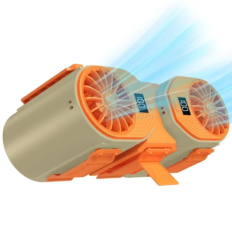 Xiaomi Dual Motors Belt Clip 20000RPM Rechargeable Waist Neck Fan 1000