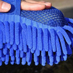 Washing Sponge Brush Soft Chenille Coral Fleece Microfiber Washing Brush Car Body Cleaning Water Absorbtion Brushes Detailing