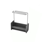 New Plastic Kitchen Sink Drain Rack Multipurpose Stable Sink Shelf Durable Dishcloth Towel Rack Kitchen