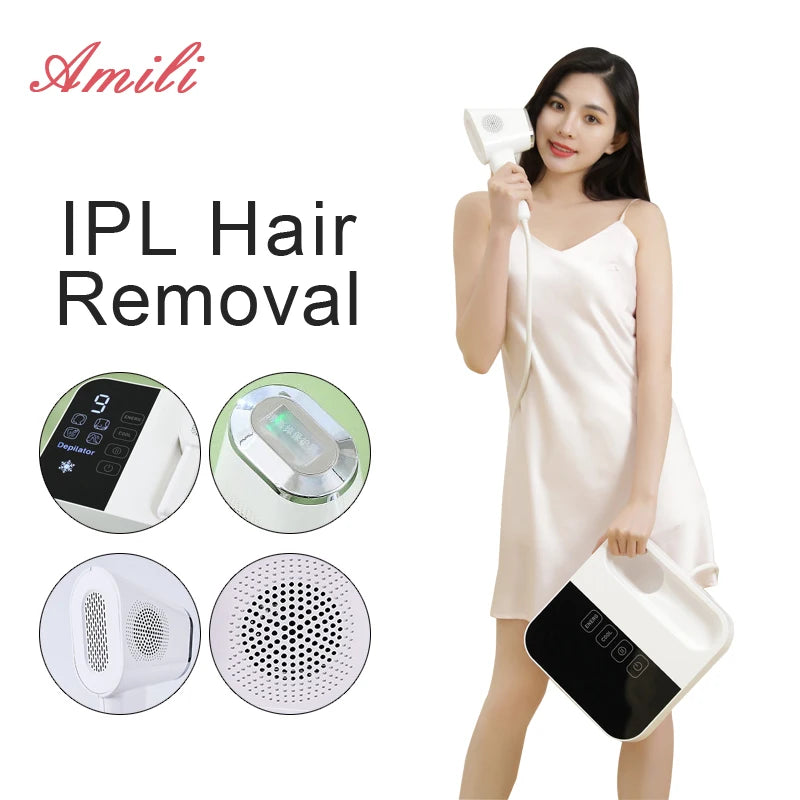 IPL Laser Hair Removal Device with Cooling System, Beauty Salon Grade Painless Home Hair Remover | AlluCanFind